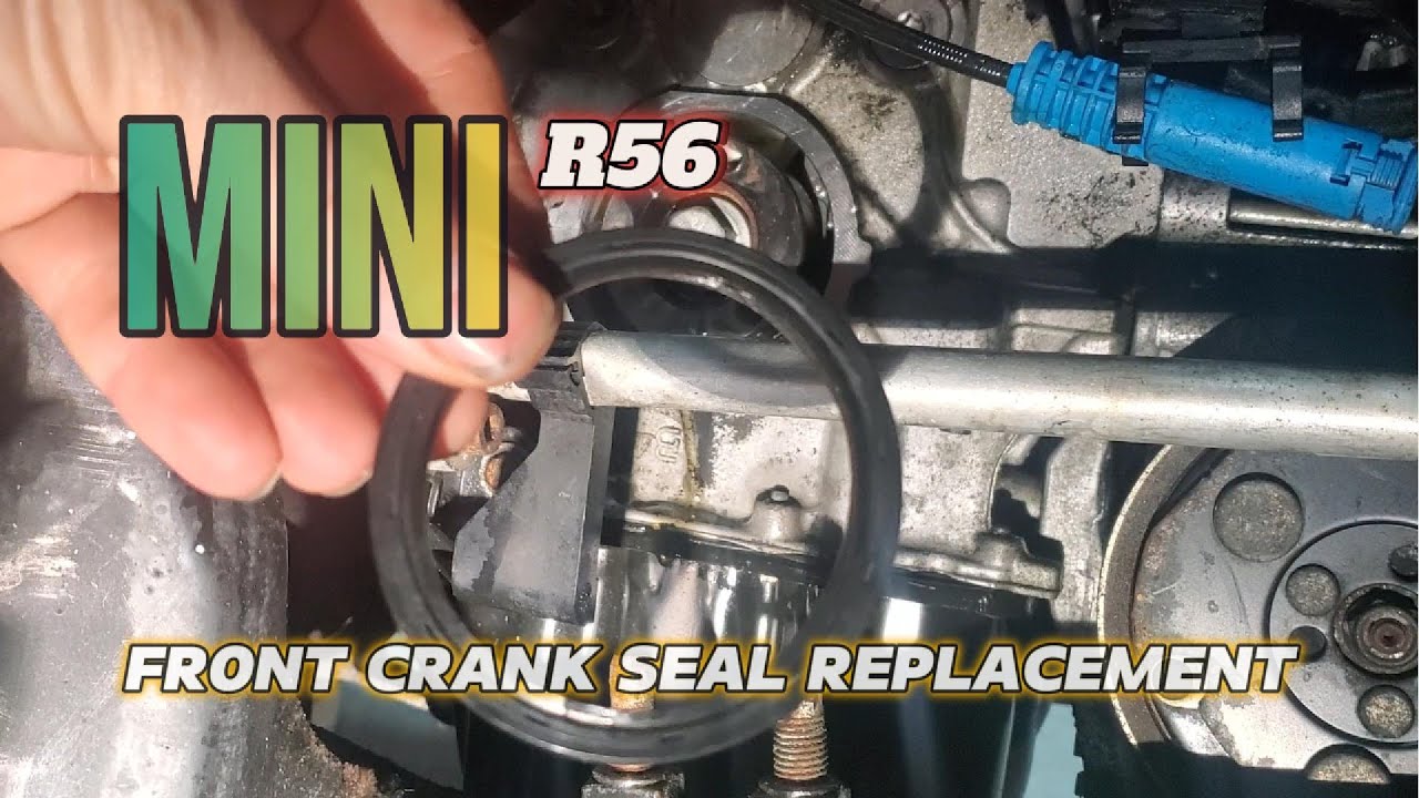 Mini Cooper R56 Front Crank Seal Replacement — Oil Leak Fix!