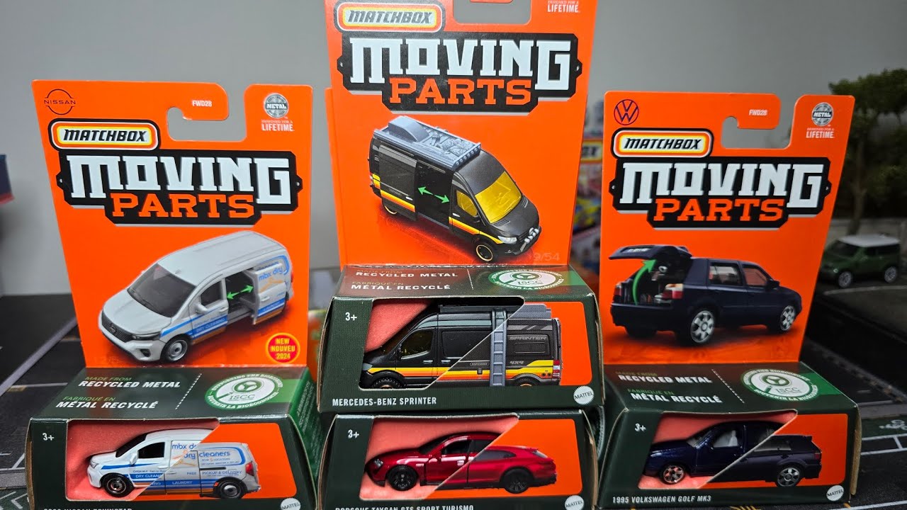 Matchbox Moving parts! Unboxing Review! My favorites 🤗