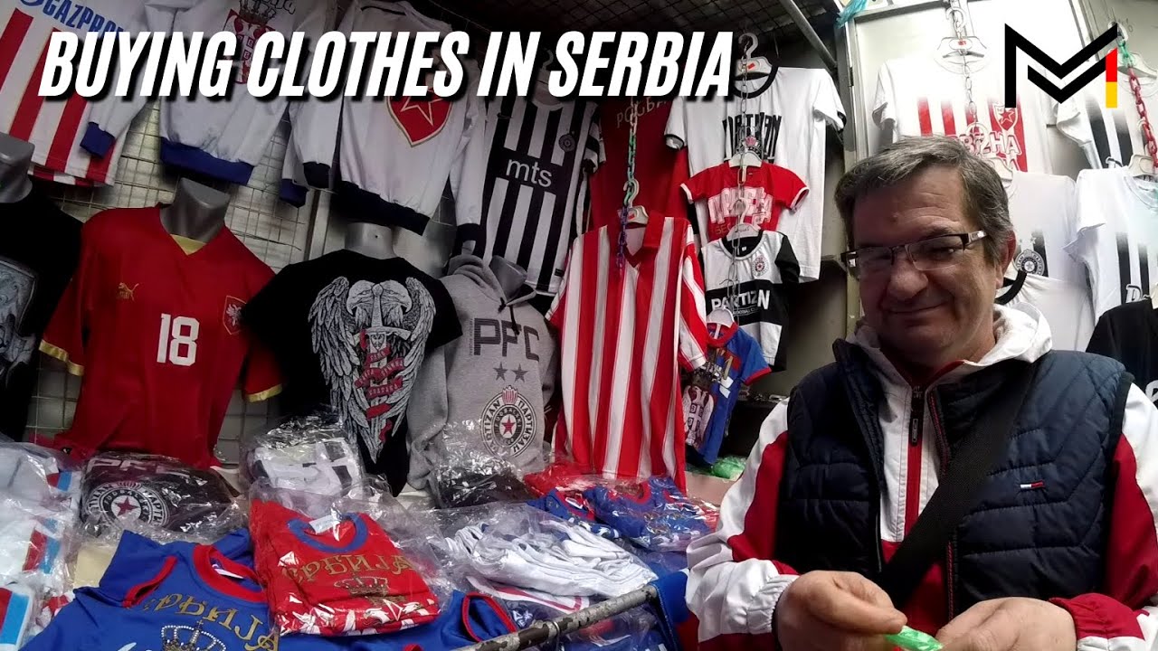 Serbia is so cheap! Buying clothes at a pijaca market 🇷🇸