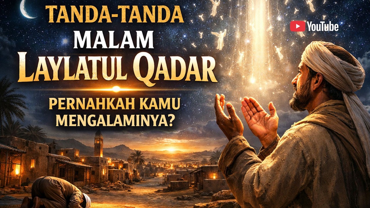 Banyak Orang Tidak Sadar❗7 Tanda Malam Laylatul Qadar Saat Tahajud