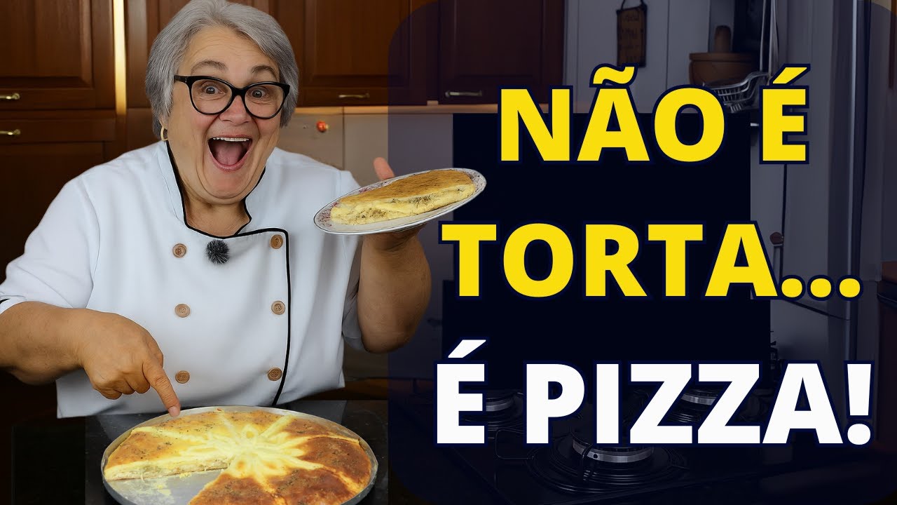 Como fazer pizza fechada que parece torta (f&aacute;cil e lucrativa!)