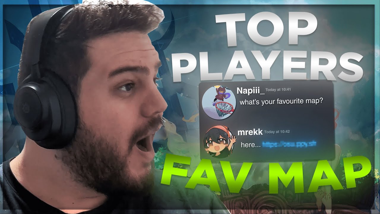 Playing TOP PLAYERS FAVOURITE MAPS in osu!