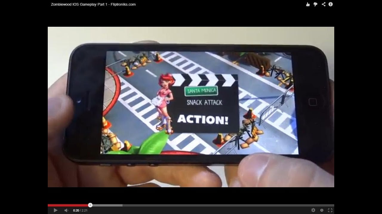 Zombiewood IOS Gameplay Part 1 - Fliptroniks.com
