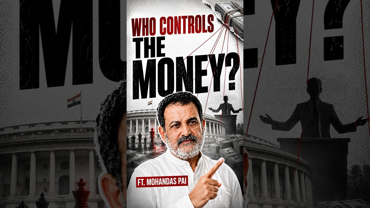 Who Really Controls The Money Behind Indian Politics? Mohandas Pai Explains | #shorts