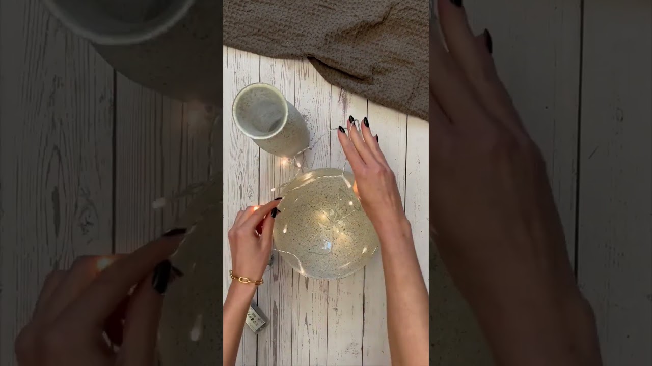 Pilzlampe mit BLANDA #shorts #ikea #DIY