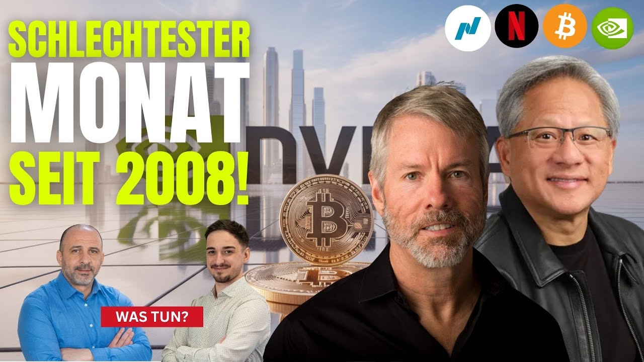 Tag der Wahrheit &ndash; Nvidia mit Zahlen! Netflix | Nasdaq100 | Strategy | Bitcoin
