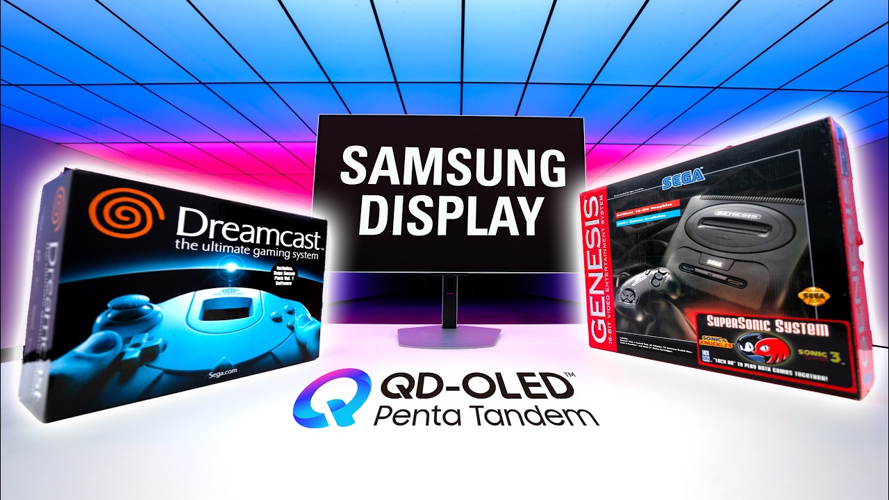 SEGA na QD-OLED
