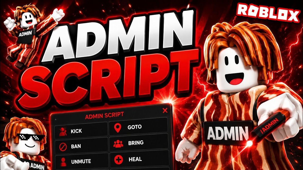 🔥 BEST ADMIN SCRIPT Roblox 2026 | OP ADMIN POWERS!