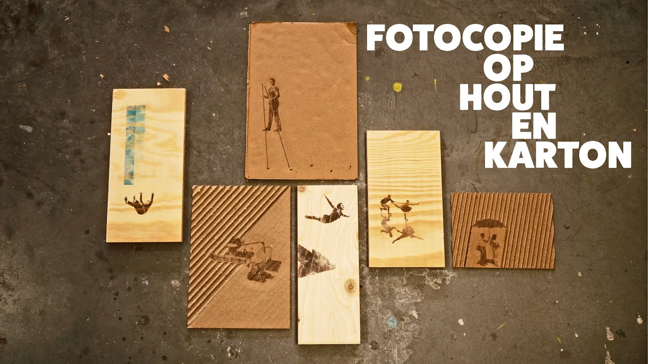 Koterij 306: Foto's overzetten op hout