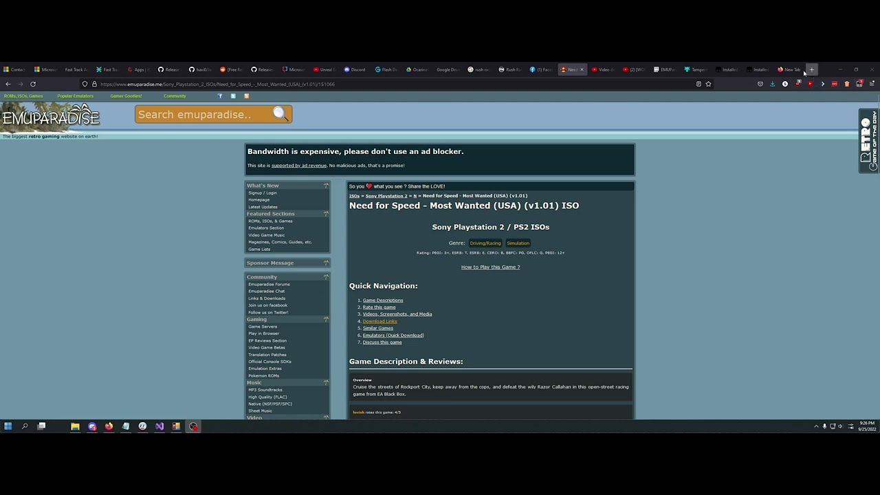 EmuParadise ROM Downloading in 2025! - Firefox with Tamper Monkey Quick Tutorial
