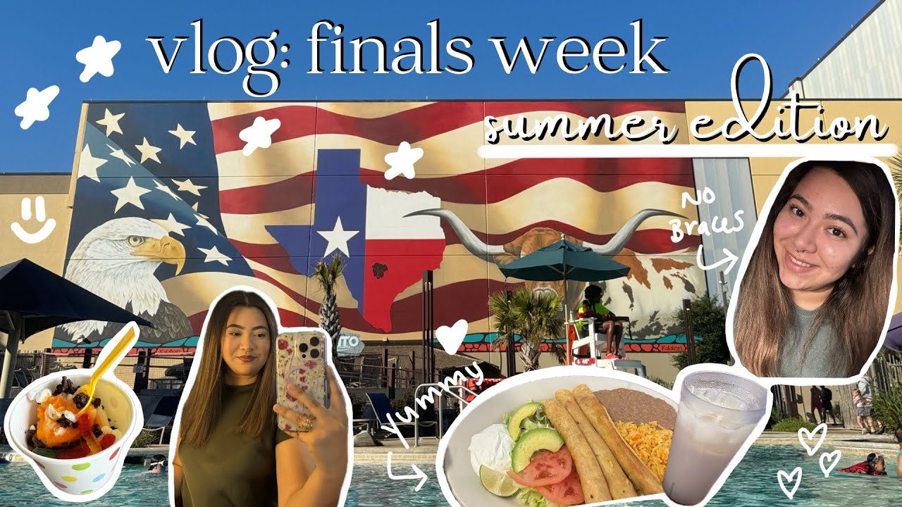 GRAD SCHOOL VLOG: Finals Week | productivity, going to class, getting my braces off, Austin getaway