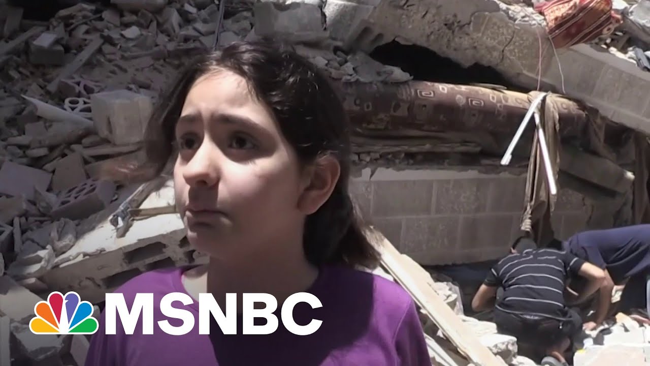 10-Year-Old Gaza Girl Pleads For Help As Airstrikes Continue