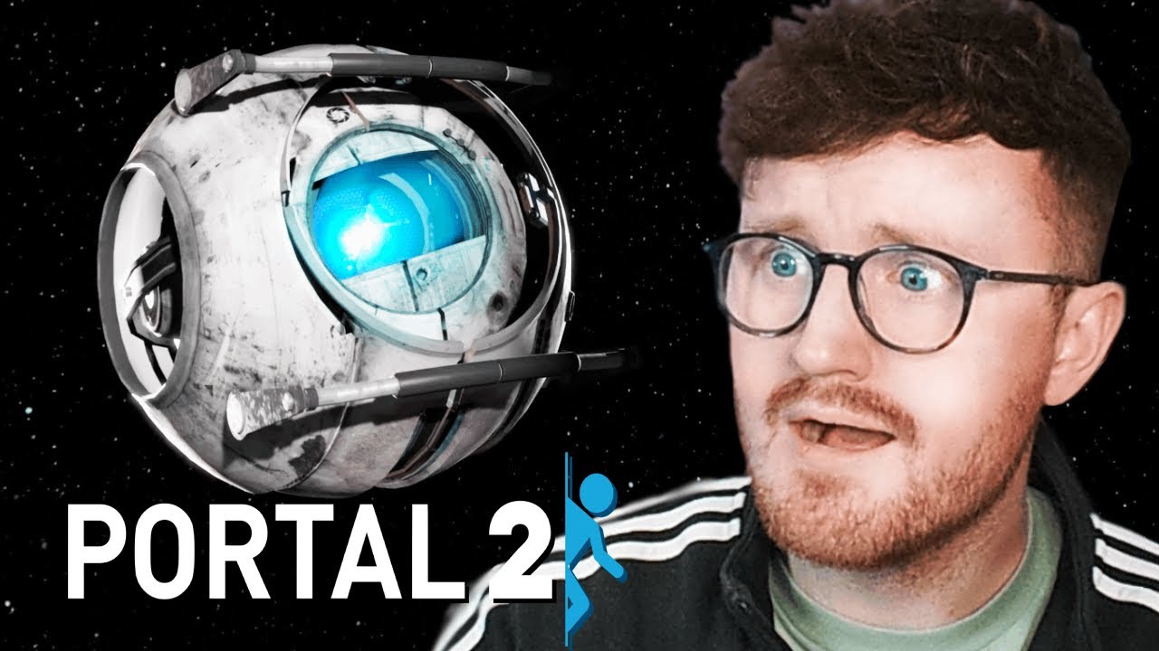 The Ending To Portal 2 Is Crazy! First Time!