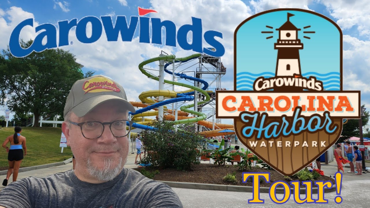 Carowinds | Tour of Carolina Harbor Waterpark | Cedar Fair and Six Flags officially merge. | 2024