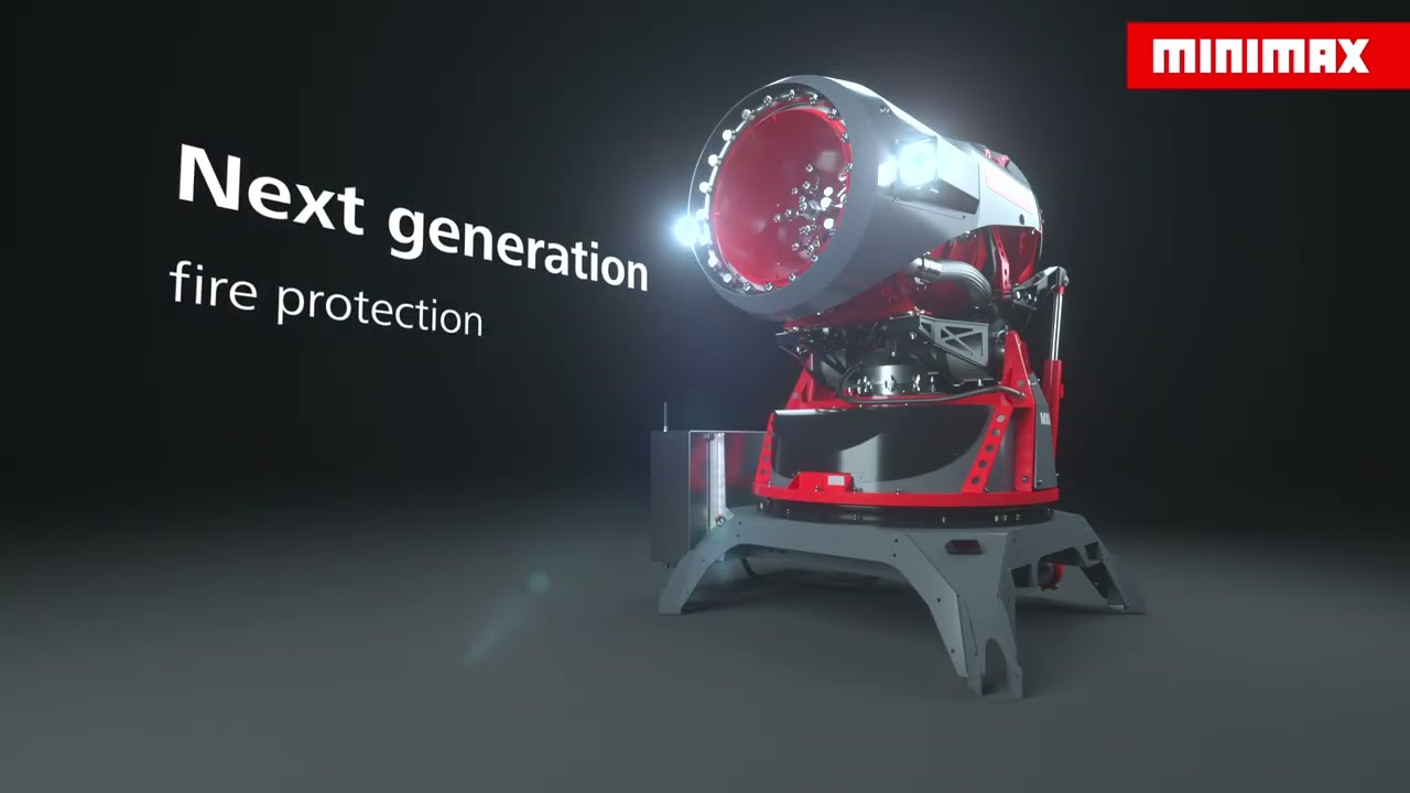 MXOne Firefighting Turbine Animation