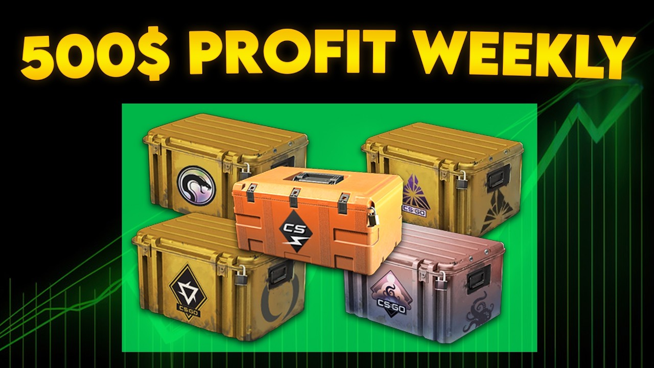 How I Earn $500 A Week Buying And Selling CS2 Cases