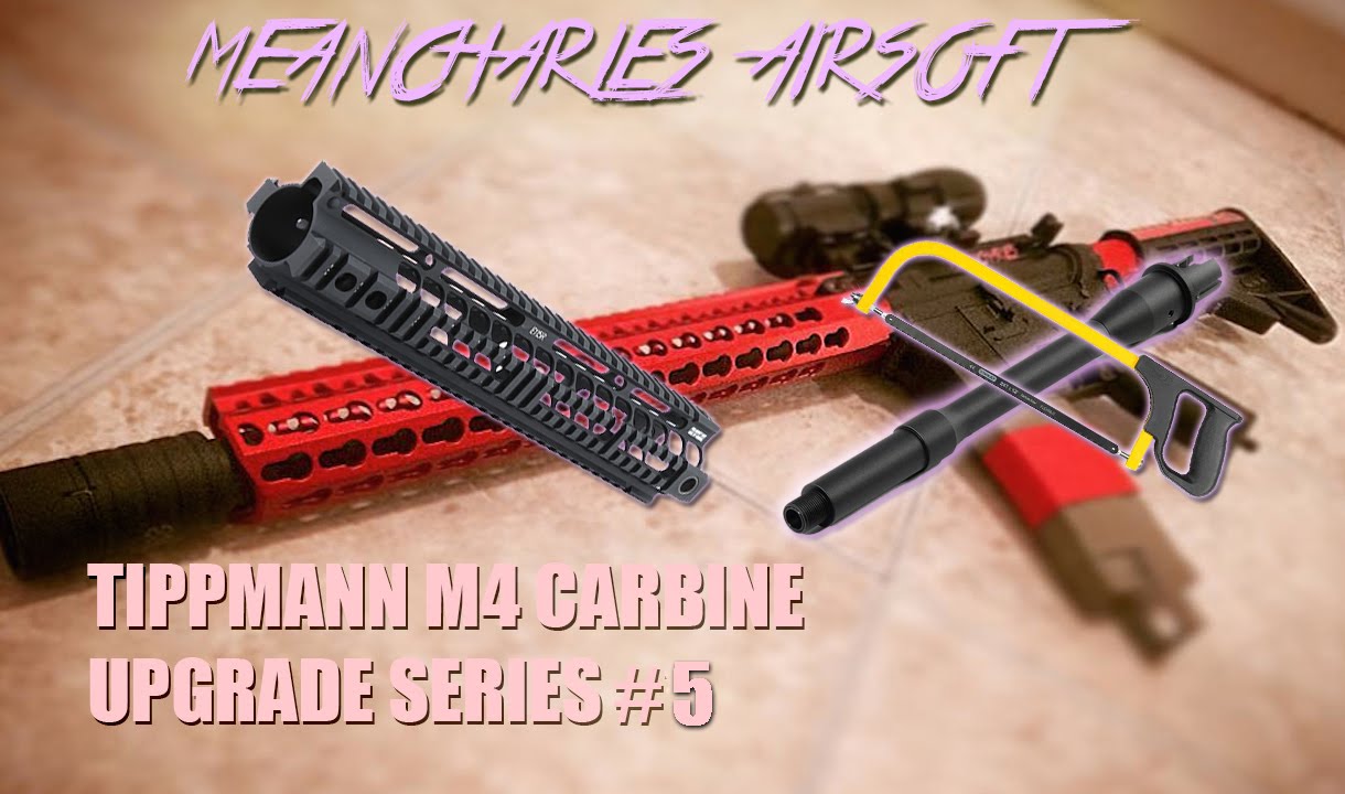 Tippmann M4 Carbine - Upgrade Series #5 (Cutting Outer / Inner barrel RAS)