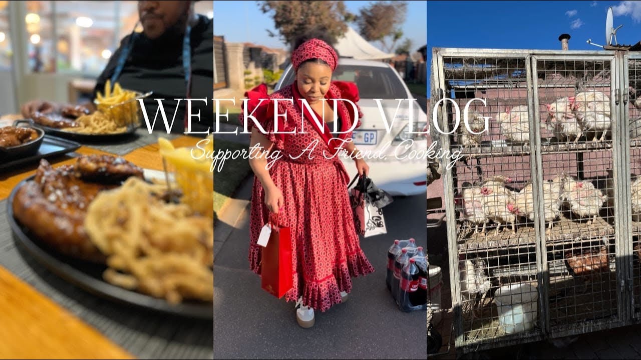 Vlog|Spend The Weekend|Cooking Hardbody Chicken| South African YouTuber