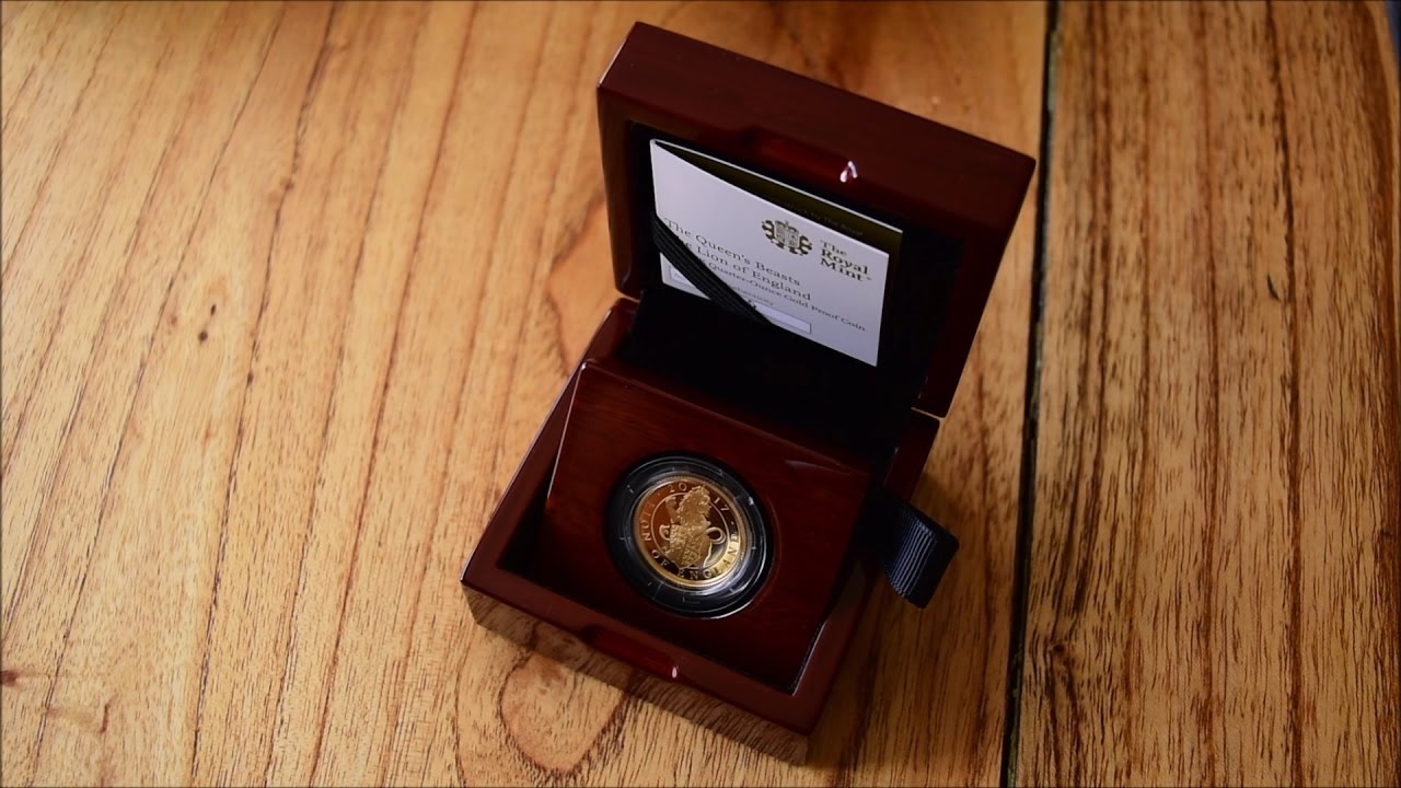 Unboxing & Review - 1/4 oz Gold Proof Queens Beast Lion