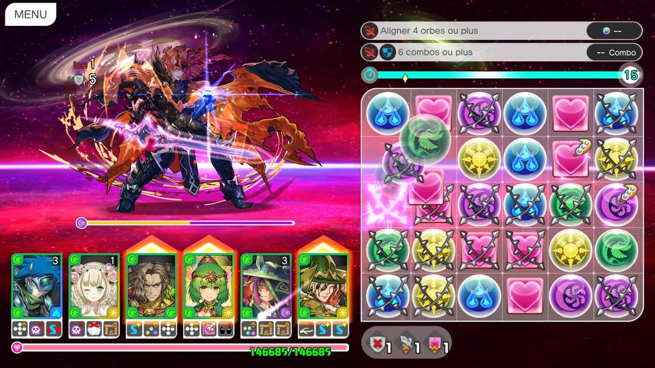 Puzzle & Dragons Story - Special Dungeon 6-40 Gilles Legato & Daily 