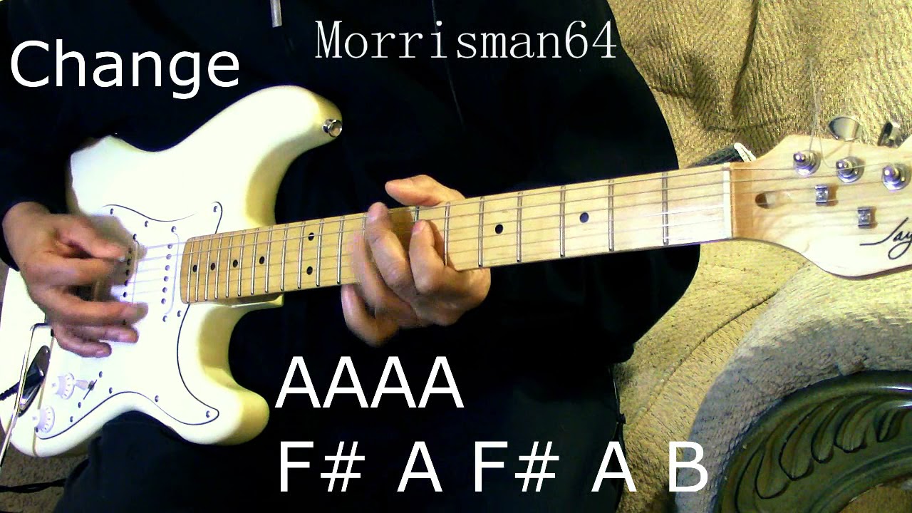 Cameo  - Sparkle   - Guitar Lesson