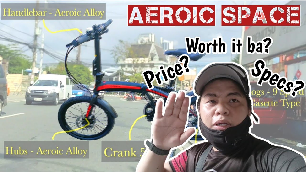 Aeroic Space Folding Bike Specs and Review (2021) | Test Ride/Bike Check