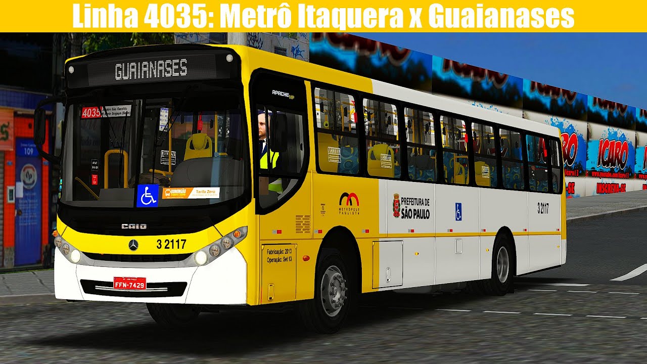 OMSI 2 | Caio Apache VIP III - MB: OF-1721 | Linha 4035