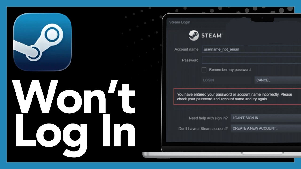How To Fix Steam Won't Login With Correct Password - Step By Step (2026)