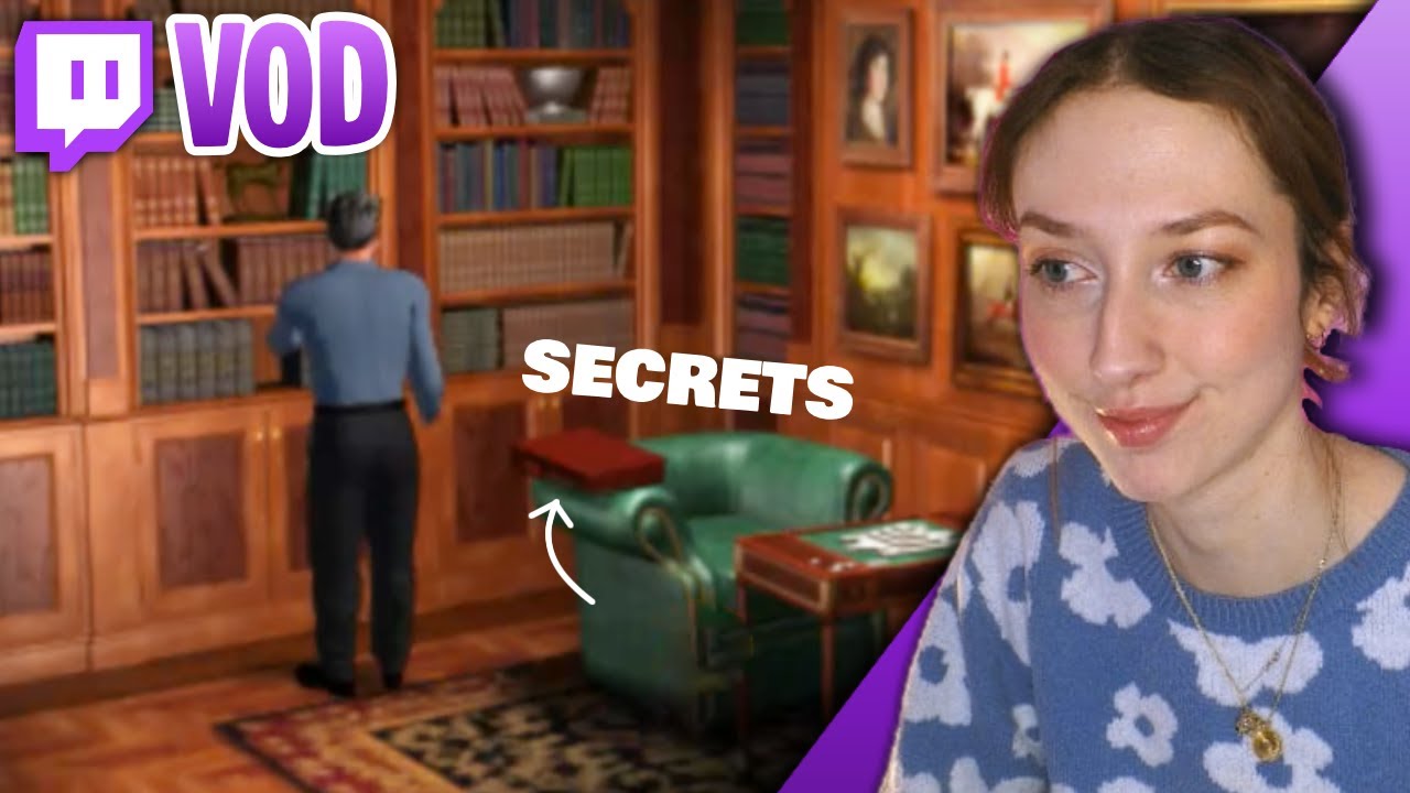 Running in Circles | Nancy drew: Message in a Haunted Manion | TWITCH VOD 20th Jan 2026
