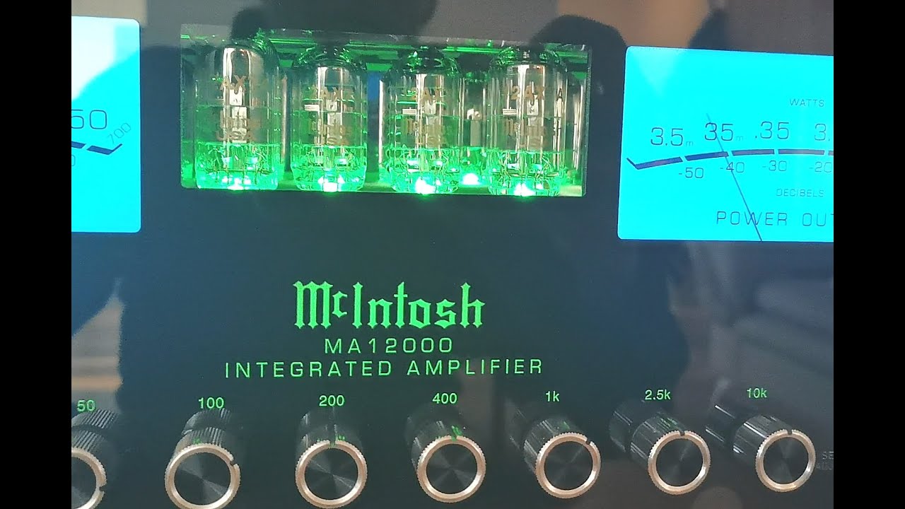 I bought a McIntosh MA 12000 Today