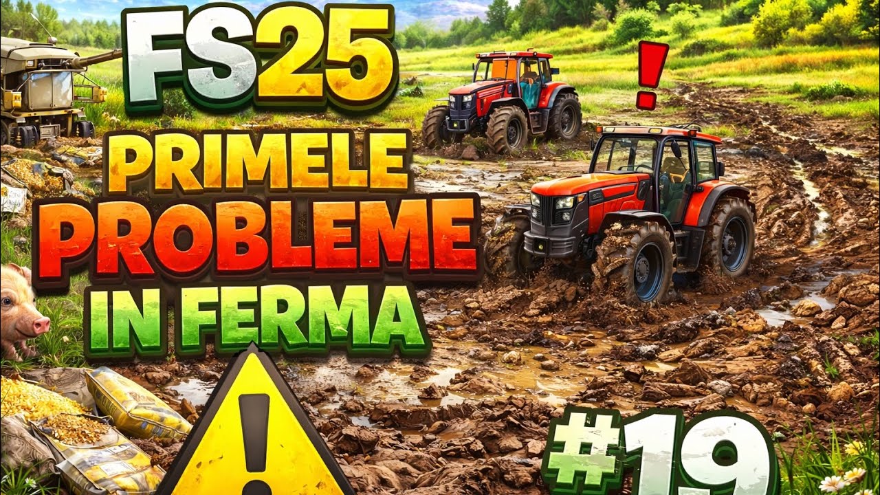 Primele Probleme în Fermă! FS25 Mă Lovește Din Plin