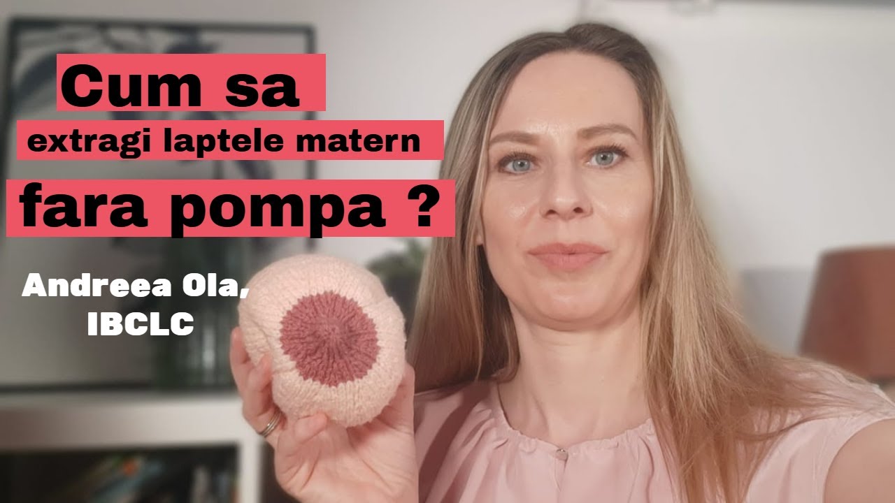 Alăptare. Cum să extragi laptele matern cu ajutorul mâinii?