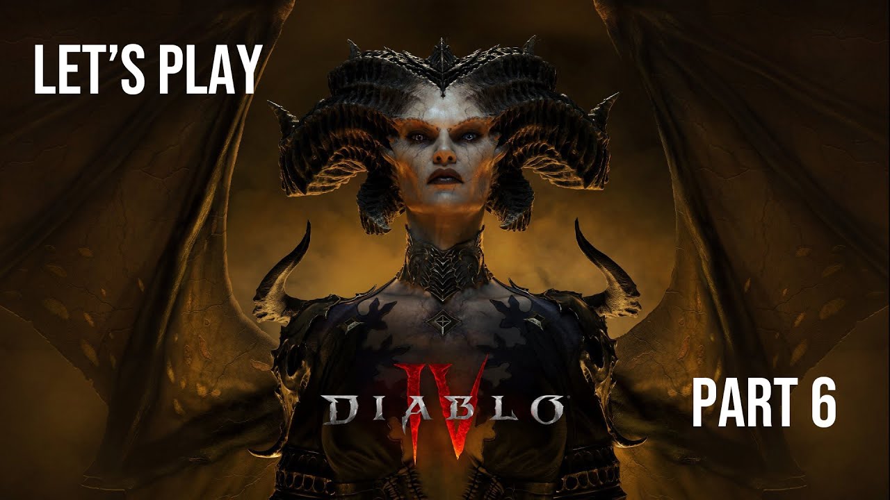 Diablo IV live streaming let's play Druid on RTX 4090 Part 6 (Teil 6)