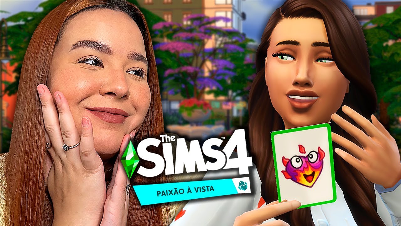 JOGUEI MUITO COM A NOVA EXPANSÃO DO THE SIMS 4: Paixão à Vista | Jogabilidade Completa