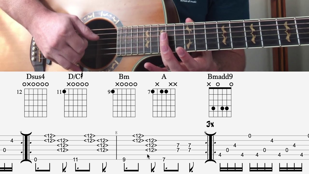 Gracious - Ben Howard Guitar Tutorial Lesson