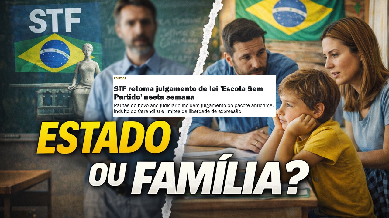 STF retoma julgamento do Escola Sem Partido e decisão pode afetar ensino no Brasil