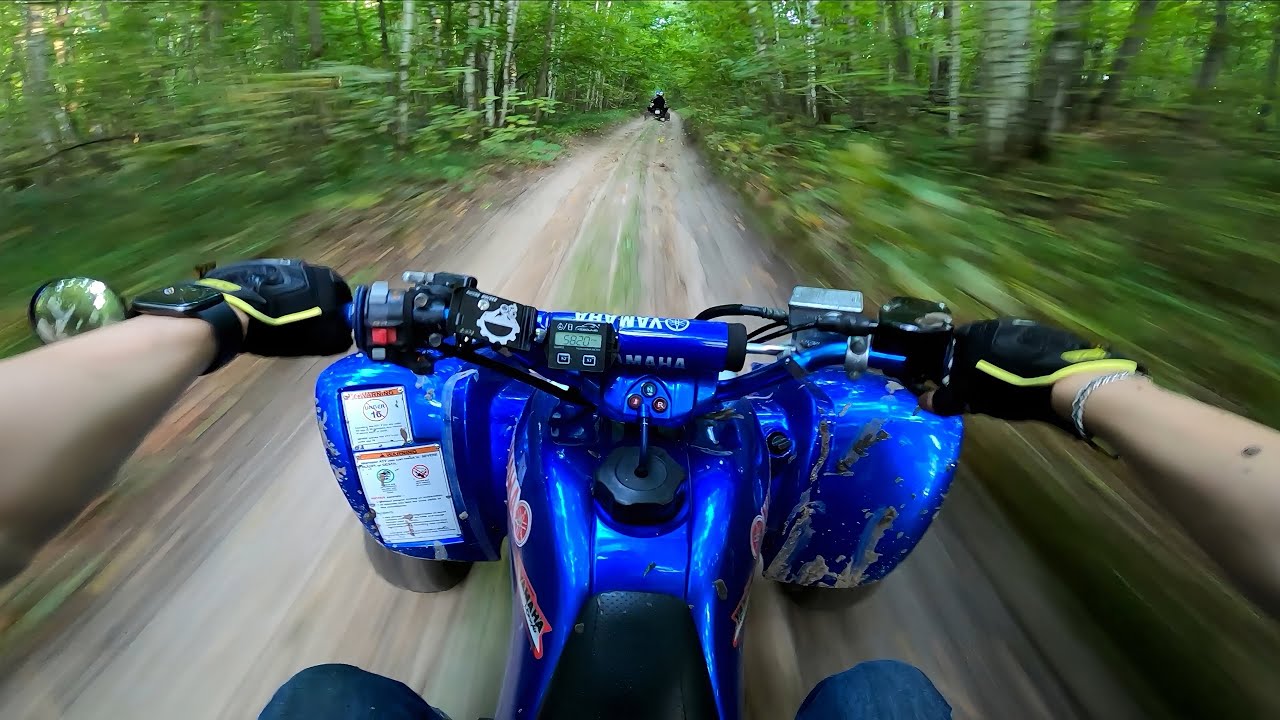 Классика Кайфа на Спортивном Квадроцикле Yamaha!