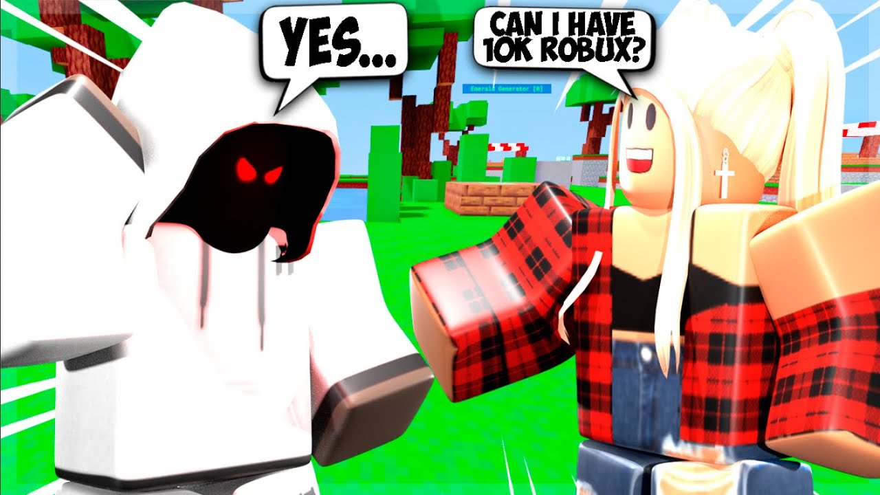 I Said YES To My SISTER For 24 Hours, It Went Awful.. (Roblox Bedwars)