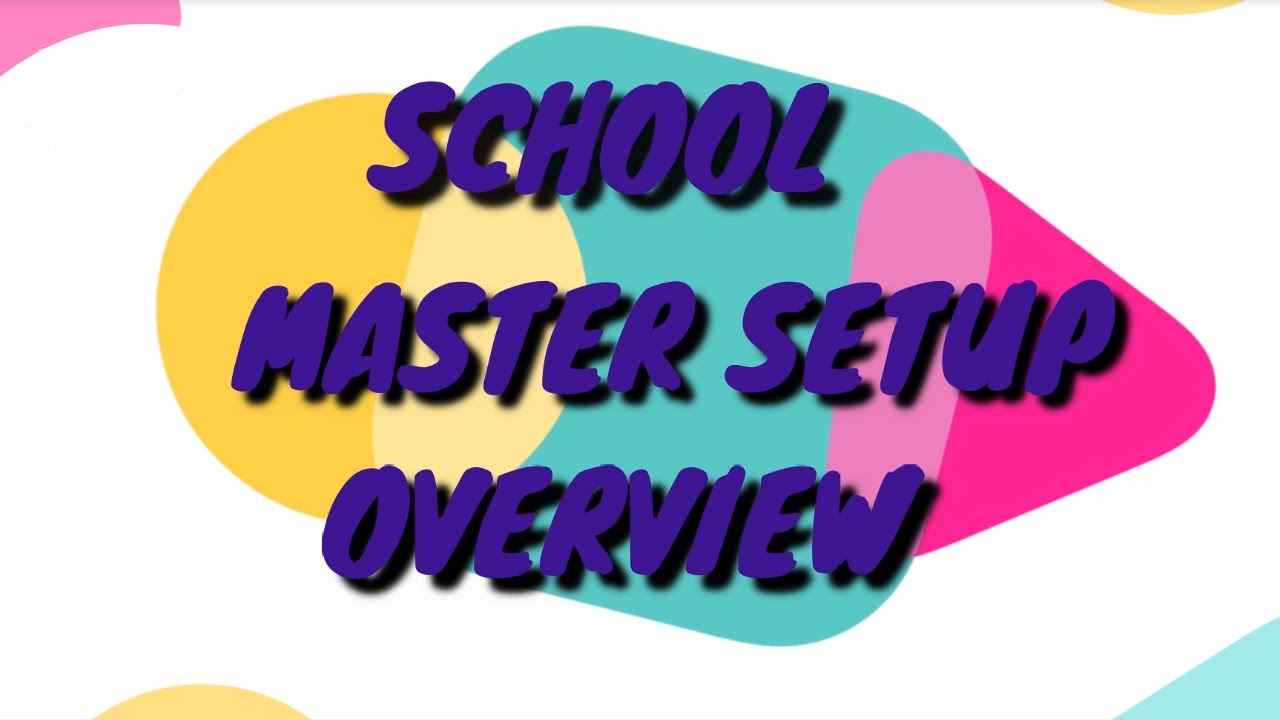 Master Setup Overview in English - Complete School Management ERP Software Overview | Pschool