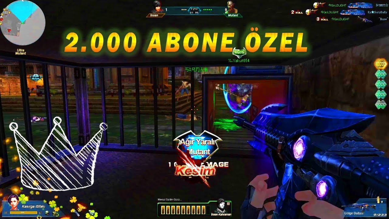 First Blood- 2.000 Abone Özel Hero'larla Mutant Savaşı (Akif Emre)