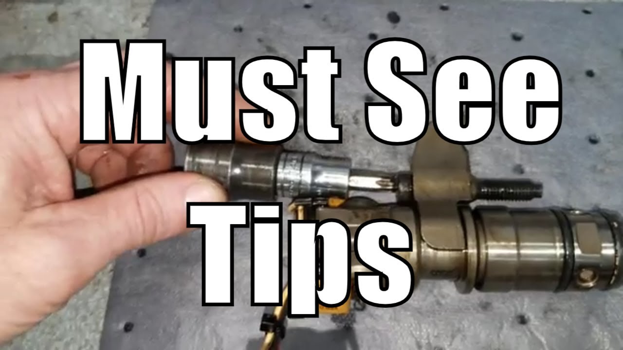 6.0 Powerstroke fuel injector replacement 