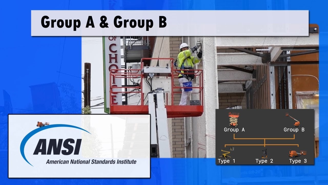 Scissor Lift Operator Training With ANSI 92.22-2018 Requirements