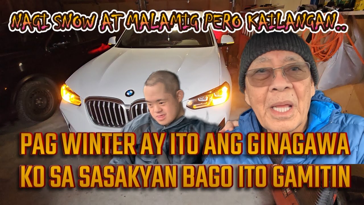 Vlog#451 Nagbenta at nag grocery kahit may snow at malamig..