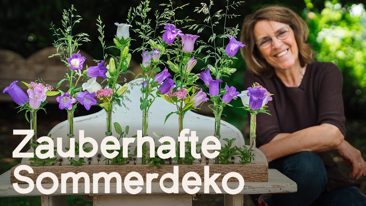 DIY: Eine herrlich-einfache Deko für Tisch, Fensterbank oder ein Sideboard! 🌷🌿