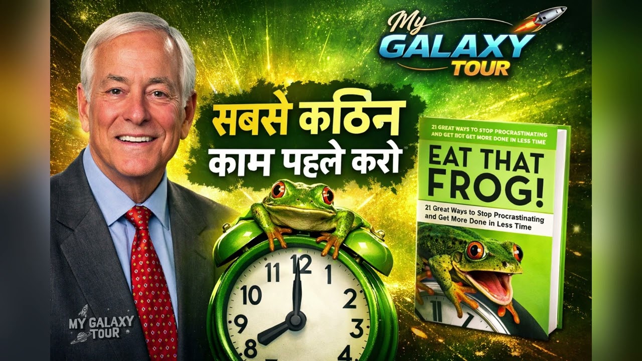 Eat That Frog Hindi Audiobook Summary | सबसे कठिन काम पहले करो | Brian Tracy | My Galaxy Tour