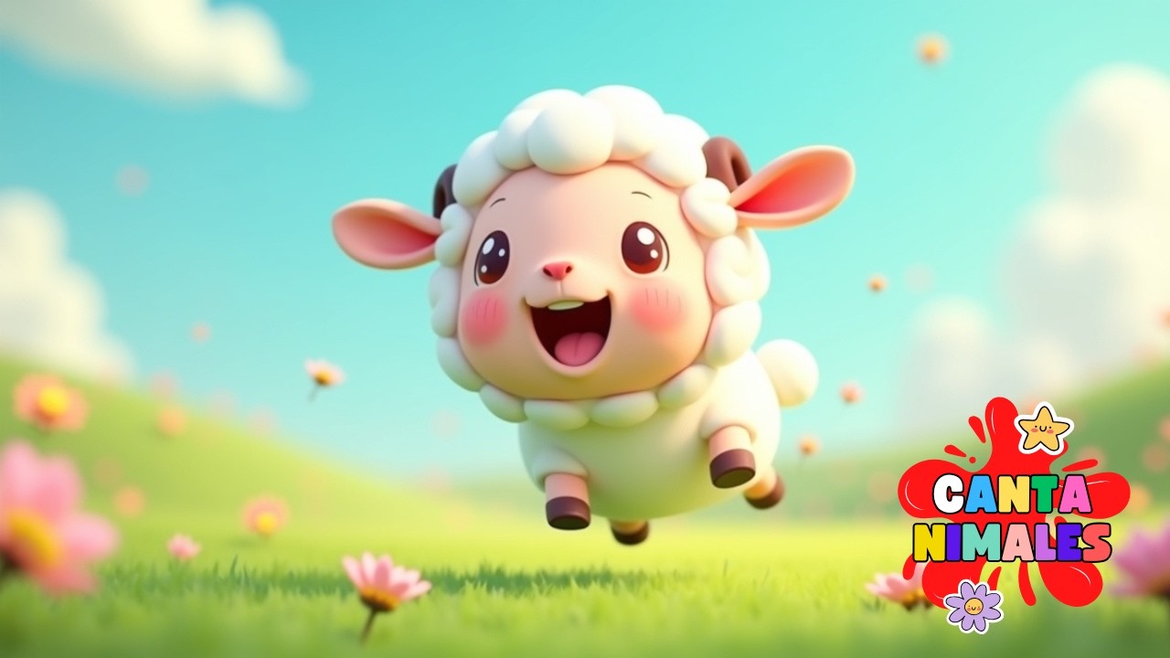 Ovejita Bee Bee 🐑🌸 | Música Infantil para Bebés con Canciones Infantiles Divertidas 🎶