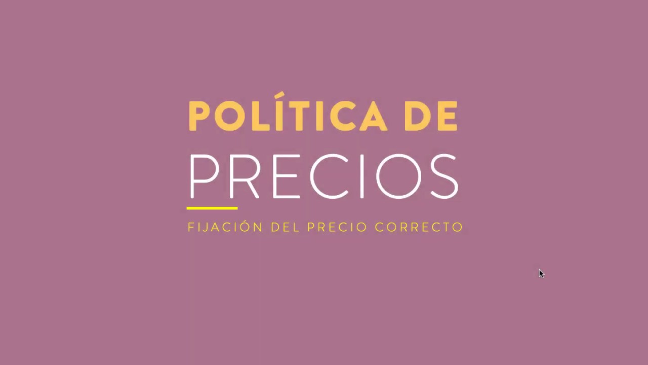 Política de Precios