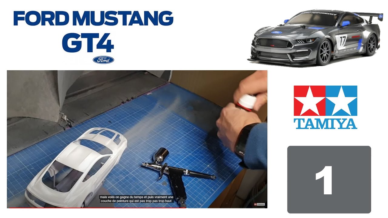 FORD MUSTANG GT4 / TAMIYA