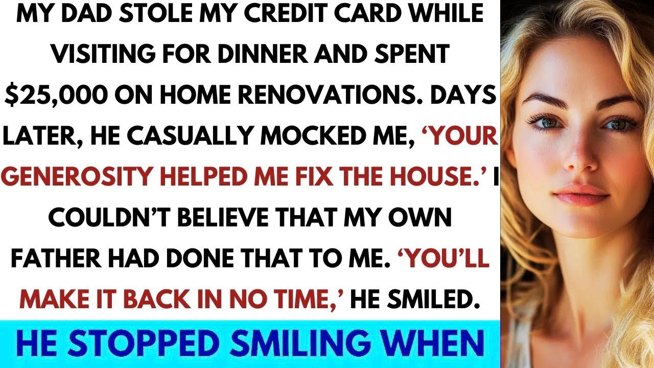 Her dad stole $25K—so she reported him, shattered family lies, and took her power back.