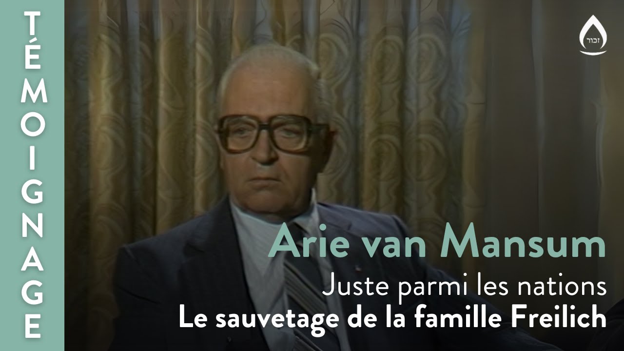 Rescuer Arie Van Mansun - Saving Jews in the Netherlands